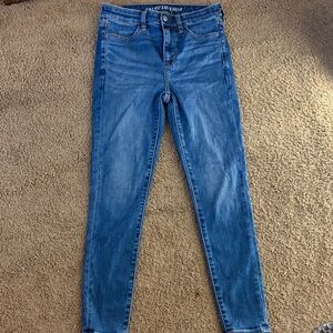 American Eagle Outfitters Women's Classic Blue Skinny Jeans